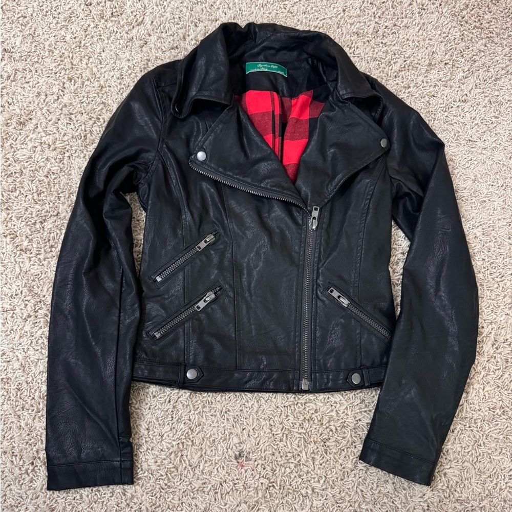 Signature Eight Leather Jacket